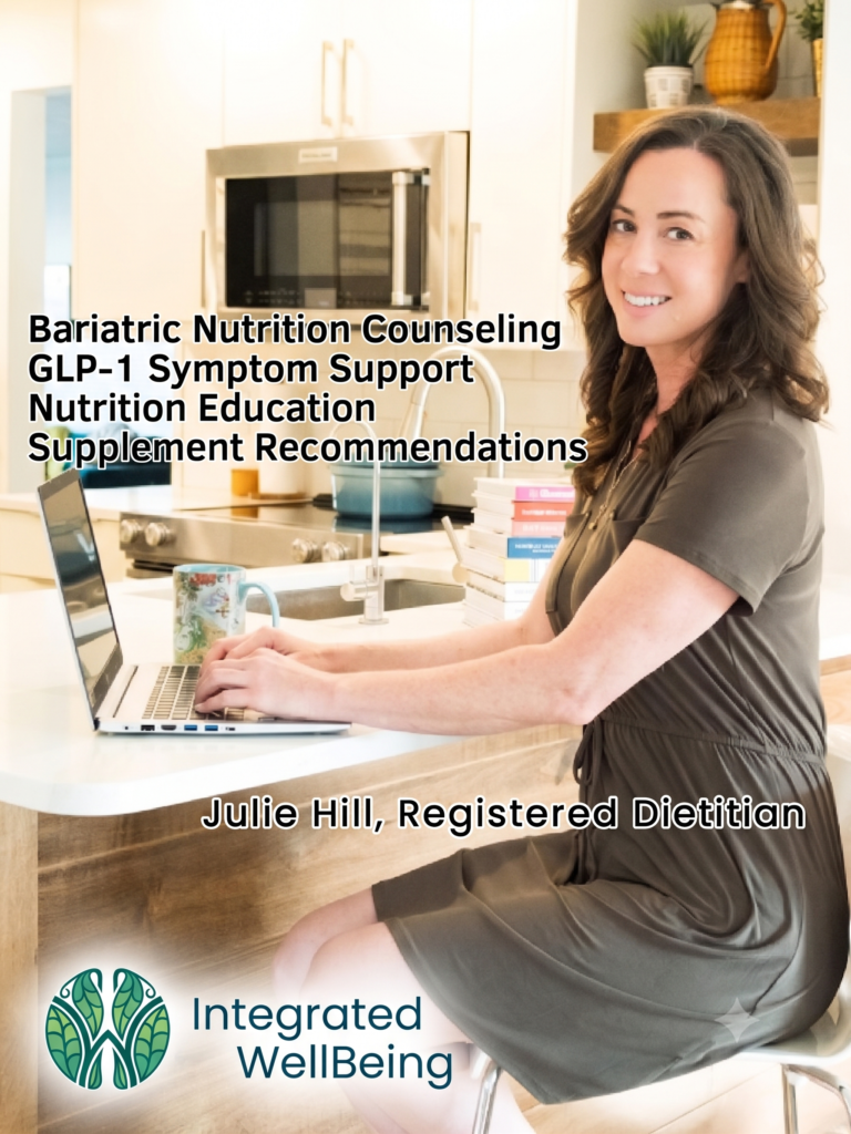 Julie Hill is a Registered Dietitian providing Pre-Bariatric Surgery Nutrition Counseling